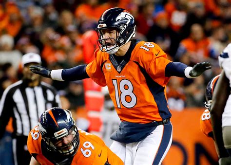 Peyton Manning Returns And Leads Broncos To No 1 Seed In Afc The