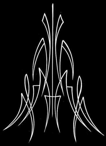 Pinstripe Pinstriping Airbrush Stencil Template Art Vc1 Pinstriping