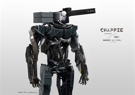 Aaron Beck Chappie Concept Art Robots Concept Futuristic Character