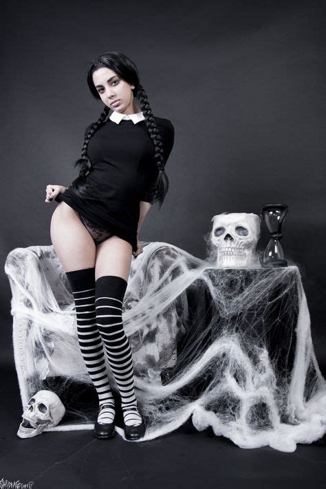 Swimsuit Succubus As Wednesday Addams Cosplay Costumes Cosplay Best Cosplay Halloween