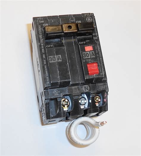 Ge Thql2130gft 30a 120240v Self Testing 2 Pole Gfci Plug In Circuit