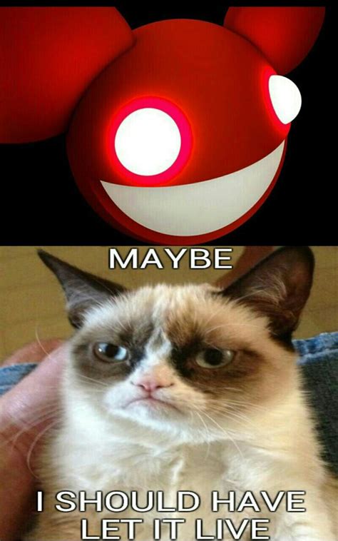 Maybe Grumpy Cat Should Have Let The Mau5 Live Grumpy Cat Know Your