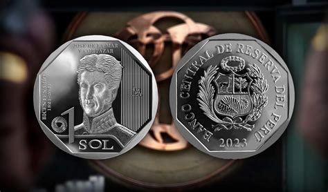 Bcrp Lanza Nueva Moneda De S1 Con La Imagen De José De La Mar Y Cortázar