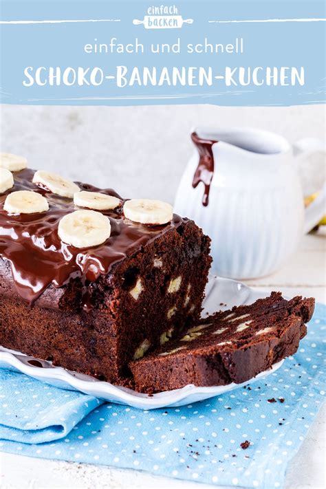 58 einzigartige bananenkuchen rezepte, die erstaunlich gut gelingen. Schoko-Bananen-Kuchen | Rezept in 2020 | Kuchen und torten ...