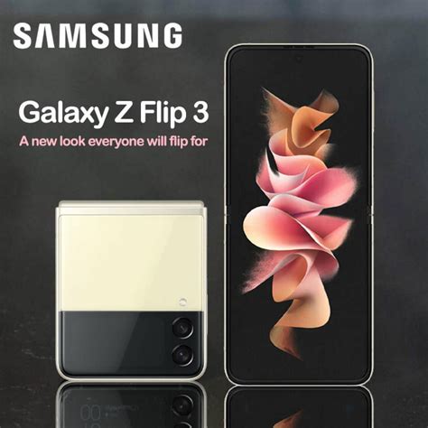 Samsung Galaxy Z Flip 3 5g 8gb Ram 128gb Rom Cream Price From