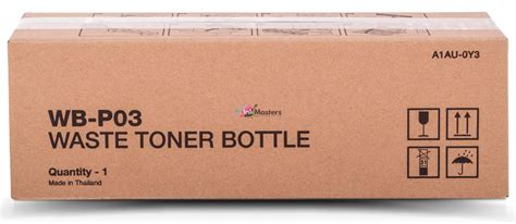 Ships from and sold by amazon.com. Konica Minolta WB-P03 (WBP03 A1AU0Y1) Genuine Waste Toner Bottle - 36k Prints