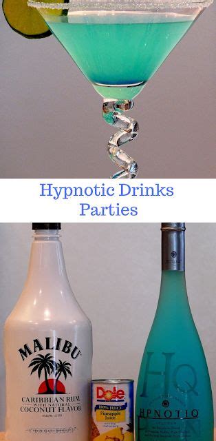 Hypnotic Drinks Parties | Recipe | Hypnotic drinks, Drinks ...