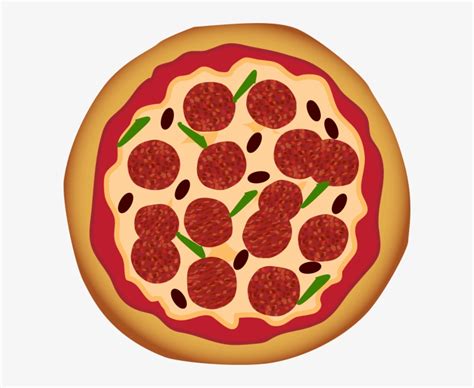 Pizza Circle Clip Art