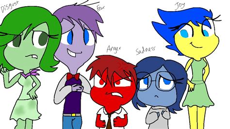 Inside Out Characters My Style By Askmaddeline Sp On Deviantart