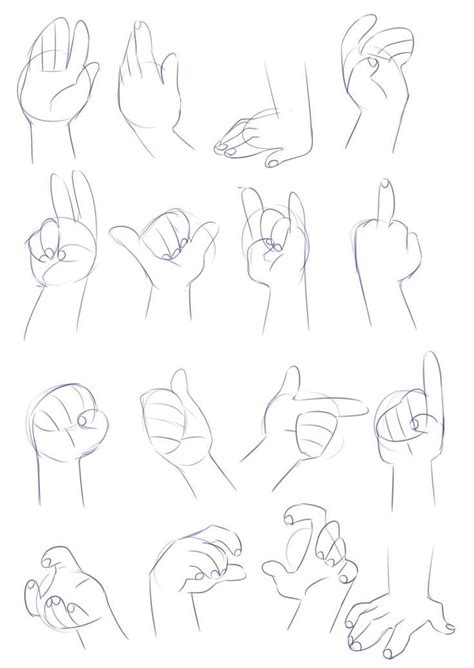 Hand Reference Chibi Drawings In 2020 Hand Reference Chibi Hands
