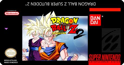 Dragon Ball Z Super Butoden 2 Label Super Nintendo By Jonywallker On