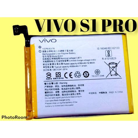 Vivo S1 Prob K34500mah Li Ion Battery Ready Stock Shopee Malaysia