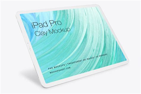 Ipad Pro 2019 Clay Mockup Free Download Mockup Daddy