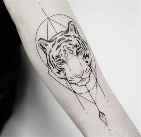12 Best Geometric Tiger Tattoo Designs And Ideas PetPress