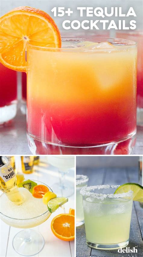 20 Tequila Cocktails To Celebrate Cinco De Mayo Tequila Cocktails Tequila Drinks Recipes