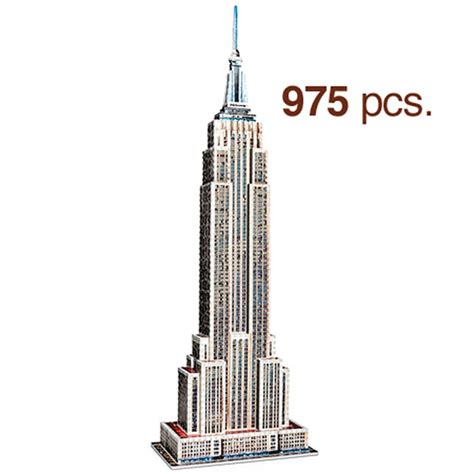 Puzzle style 3d puzzle style construction age range > 6 years old material paper model number chrysler building gender unisex building chrysler building. Empire State Building 3D Puzzle - - Fat Brain Toys