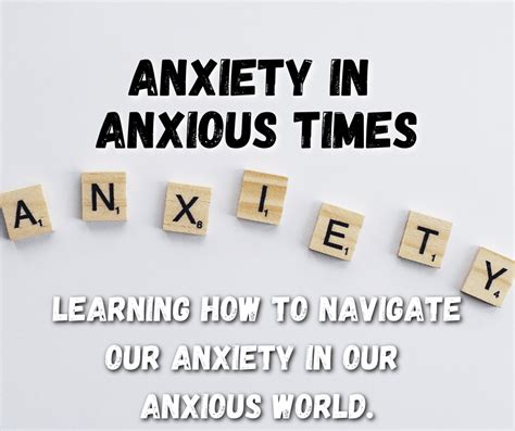 Anxiety In Anxious Times Youth Lessons Bethany United Methodist Church