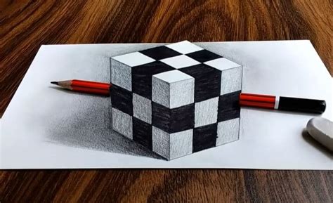 Millions of users download 3d and 2d cad files everyday. 3D Rubik's cube Drawing step by step - 3D drawing tutorial for beginners