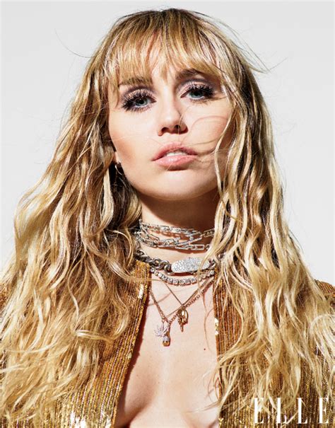 Miley Cyrus Elle Magazine August Issue Fashion Editorials Tom Lorenzo Site Tom Lorenzo