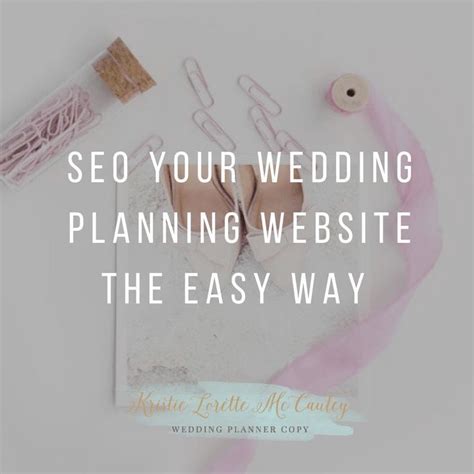 How To Seo For Wedding Planners Wedding Planner Book Wedding