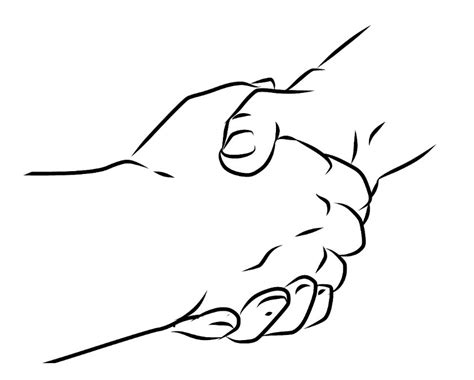 Ontdek de perfecte two people shaking hands stockillustraties van getty images. Two People Shaking Hands Drawing Free Download Clip Art ...