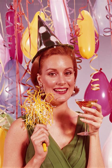 toast the new year with vintage shots of ladies drinking vintage happy new year