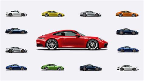 Porsche Colors Porsche Exterior Paint Color Options For 2023