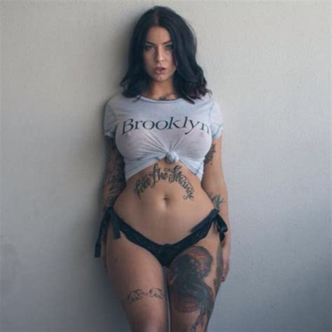 Thick And Curvy Likes Tattoos Pinterest