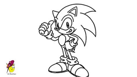 How To Draw Sonic X Youtube