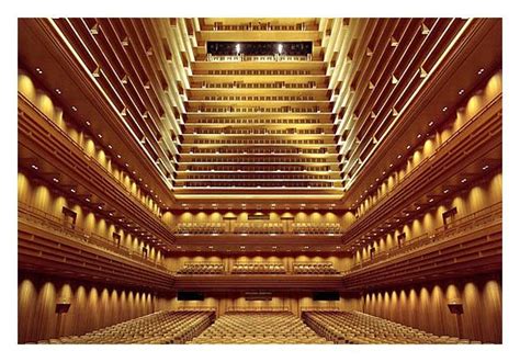 Tokyo Opera City Tokyo Concert Hall Architecture Concert Hall