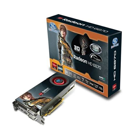Placa De Video Sapphire AMD Radeon HD 6870 1Gb GDDR5 PCI E 2 1 16x