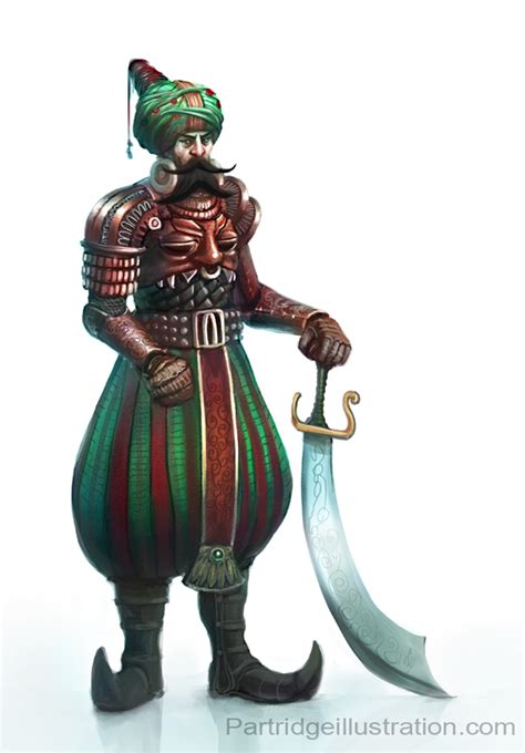 Warriors In Art Arabian Knight By Richard Partridge