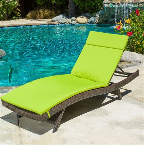 Outdoor Chaise Lounge Chairs With Cushions Home Design Ideas