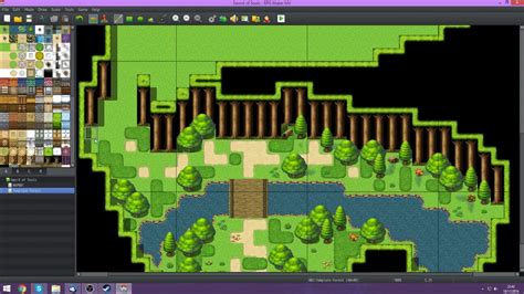 Rpg Maker Mv Mapping A Forest Youtube