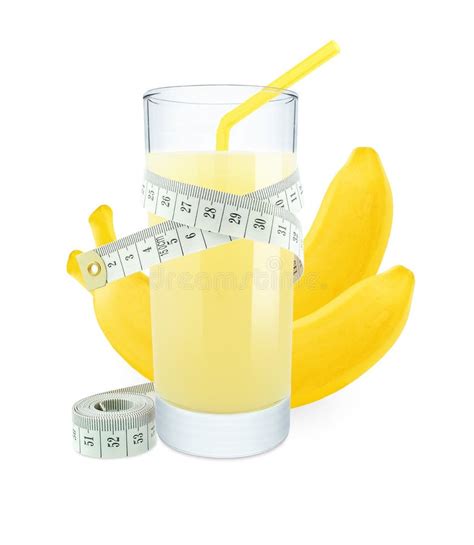 Banana Juice Stock Photo Image Of Freshness Healthy 31075246