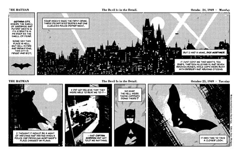 The Batman Comic Strip Returns After A Fashion The Daily Cartoonist