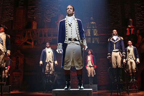In reality, hamilton didn't have that. Hamilton the musical is coming to Toronto