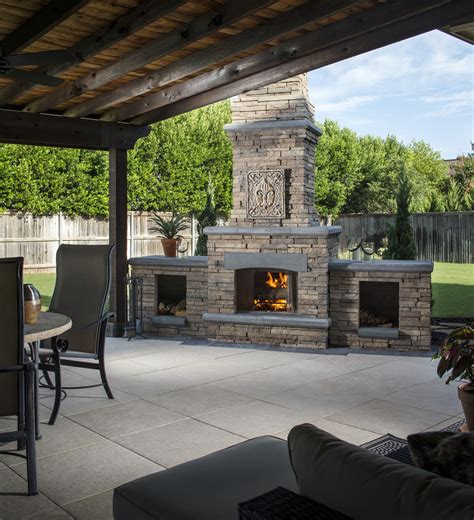 Custom chimney caps like you have never seen before. Outdoor Fireplace Design Ideas - Outdoor Living by Belgard