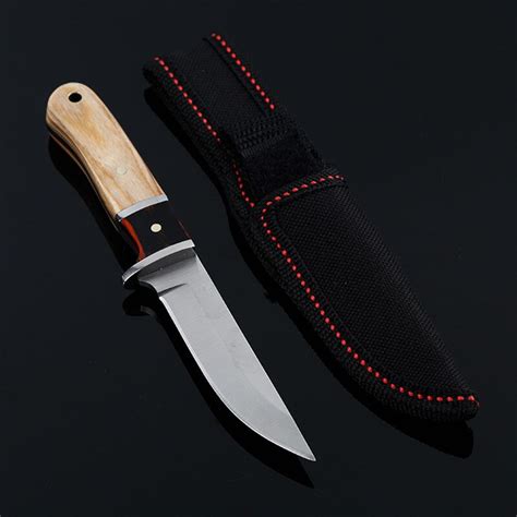 Buy Fixed Blade Fighting Knife Camping Survival Pocket