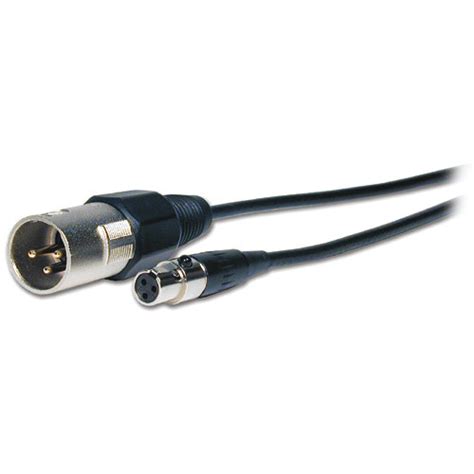 3 pin xlr wiring diagram, cable wiring, etc. cable designed for being cut into standard mic cables may have 2 pairs of wire and a shield around the outside, in that case pair the colors together. Comprehensive XLR Male to Mini XLR Female Cable (3ft)