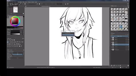 You can use any of its numerous backgrounds and layouts. Krita Drawing Ipad