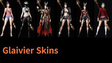 [lost Ark] Glaivier Lance Master Skins Youtube