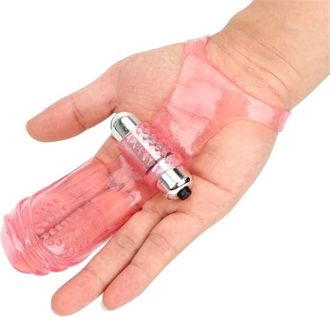 Anal Clit Vibrator G Spot Dildo Finger Adult Sex Toy Massager For Women