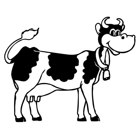 Check spelling or type a new query. Cartoon Cows 3 Black White Line Animal Coloring Sheet ... - ClipArt Best - ClipArt Best
