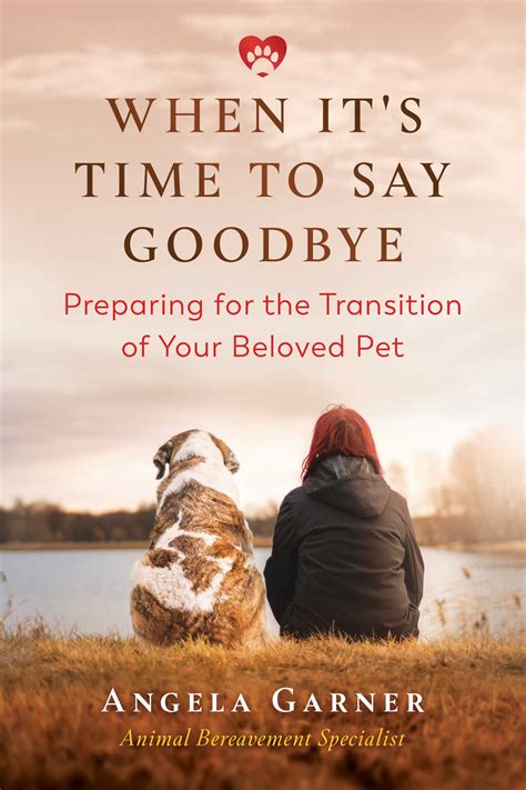 When Its Time To Say Goodbye Book By Angela Garner Victoria