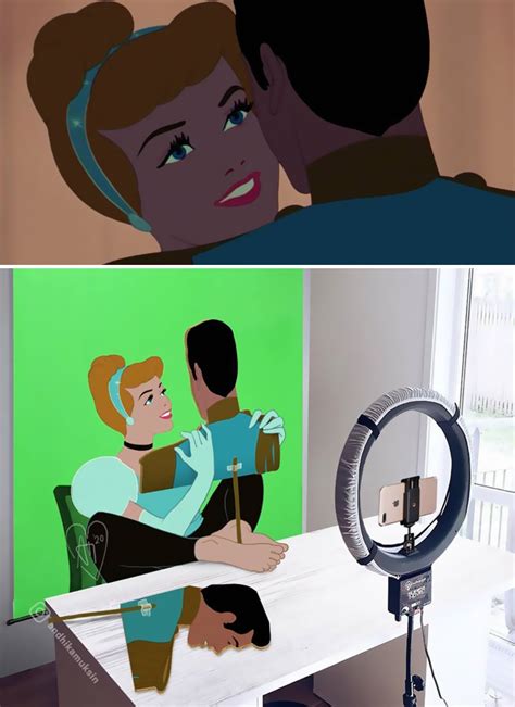 This Artist Illustrated What Happens Behind The Scenes Of Disney Movies