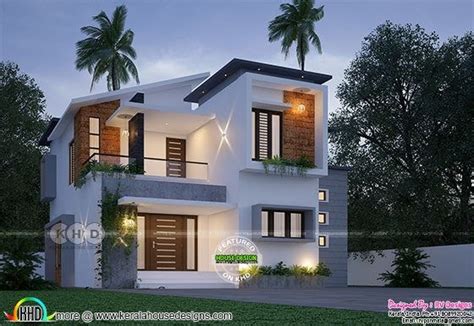 200 Square Meter Modern 4 Bhk House Design Kerala Home Design And