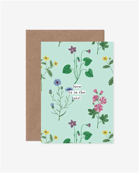 A Wildflower Pattern Of Common Mallow Wood Aven Violet And