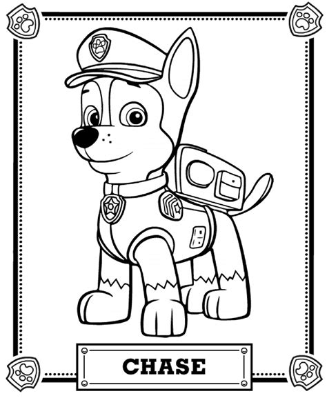 Who are the main characters in paw patrol? Free Printable Paw Patrol Coloring Pages For Kids