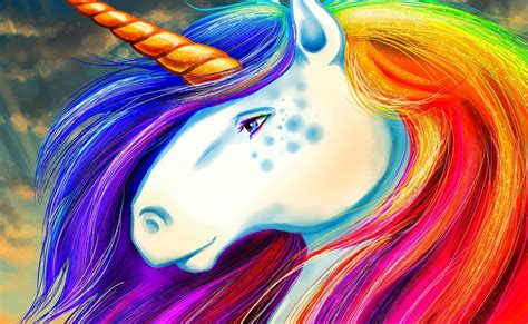 Rainbow Unicorn 4k Wallpaper Wallpaper